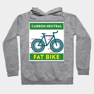 Carbon Neutral Fat Bike Tees Hoodie